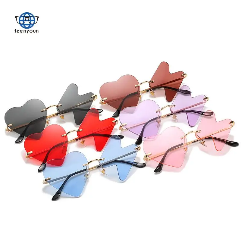 

Teenyoun Shades New Funny Sunglasses Trembling Sonic Boom Is The Heart Ah Glasses Bounty Punk Sunglasses Female