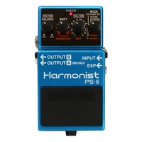 boss ps 6 harmonist guitar effects pedal
