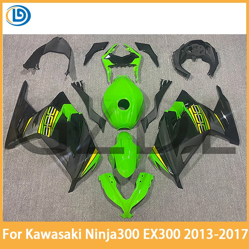 

Motorcycle Fairing Kit ABS Plastic Injection Fairings Full Bodywork Cowl For KAWASAKI EX300 NINJA 300 EX250 Ninja250 2013-2017