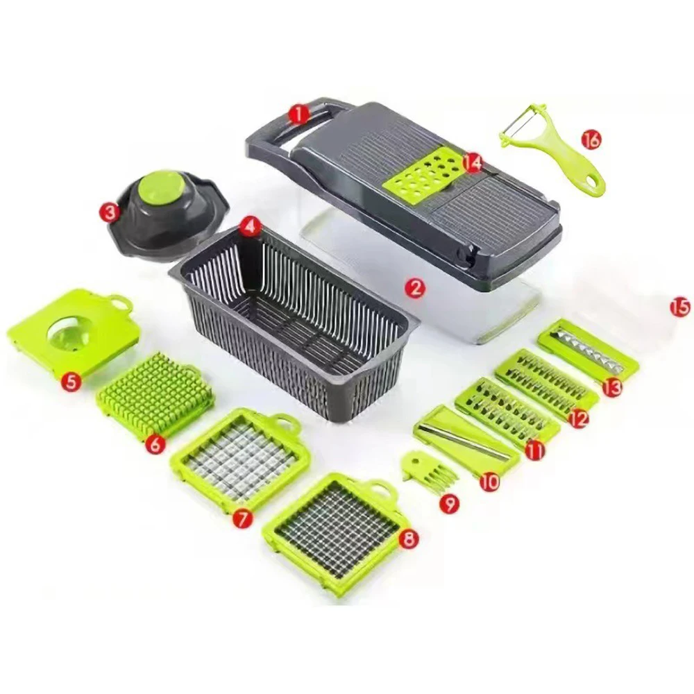 Ручное устройство для резки фруктов моркови картофеля лука измельчитель с
