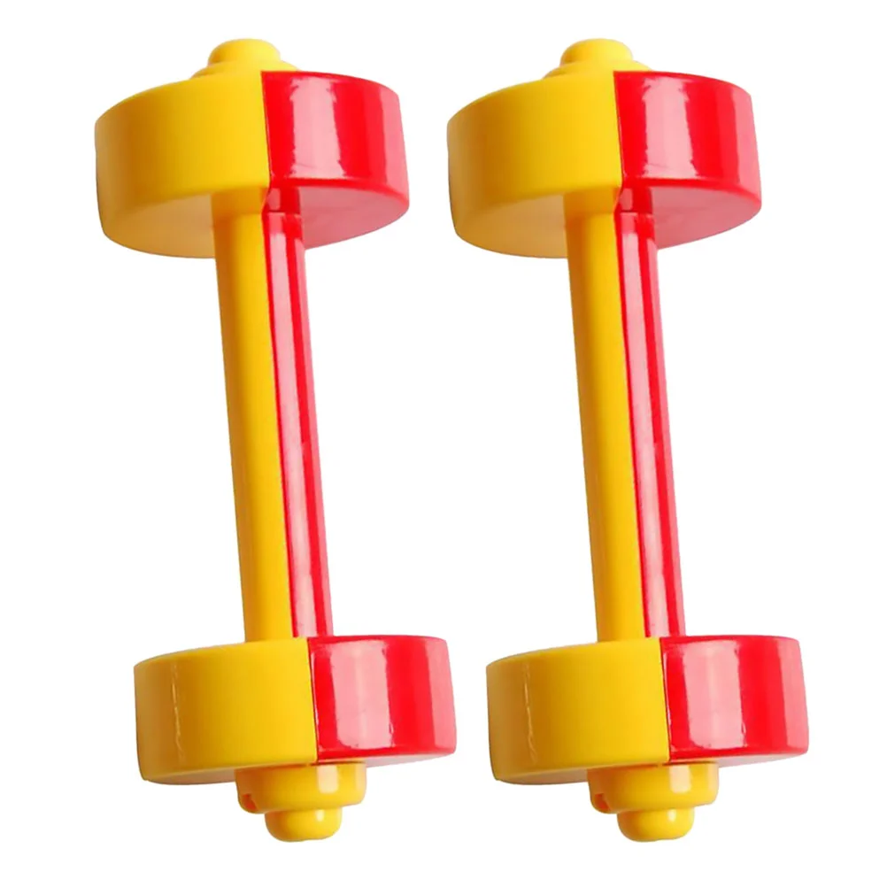 

Kids Toy Dumbbells Set Barbell Dumbbell Weight Equipment Toys Fitness Plastic Workout Hand Sports Weights Kindergarten Lifting