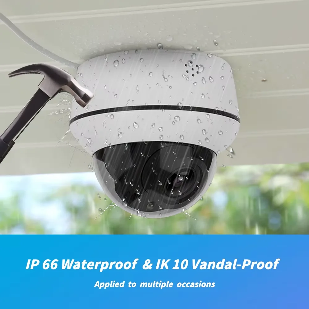 HJT 5MP PoE 4K камера 5X оптический зум IP-камера обнаружения человека/автомобиля аудио