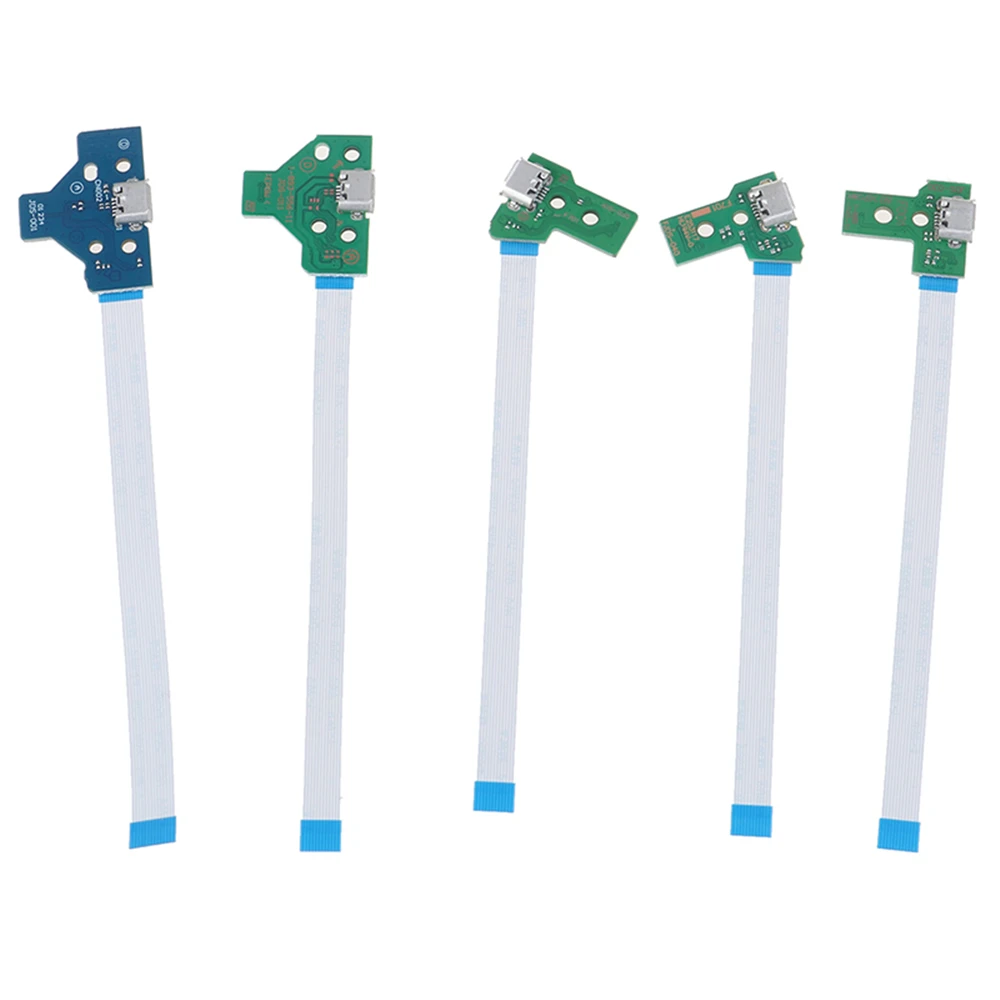 

1pc USB Charging Port Socket Circuit Board For 12Pin JDS 011 030 040 055 14Pin 001 Connector For PS4 Controller