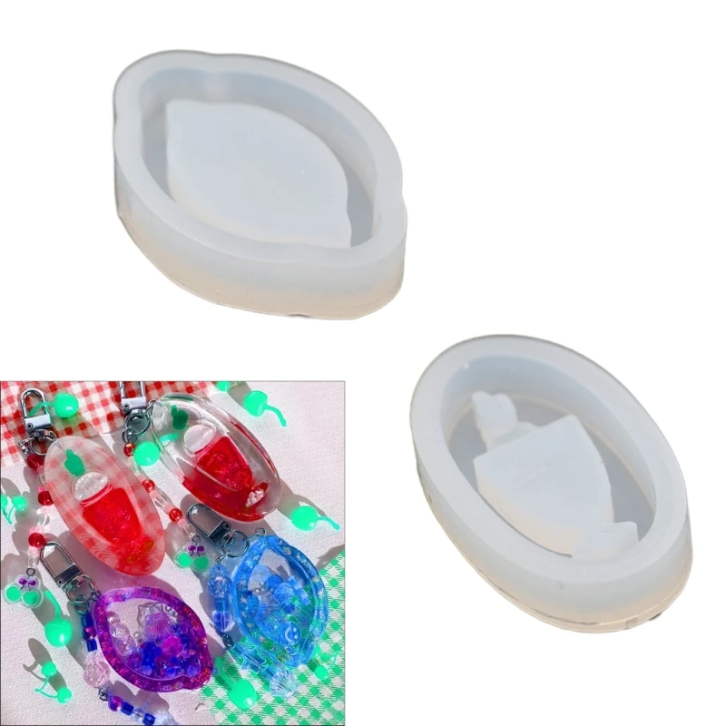 

Clear Quicksand Silicone Molds Resin Casting Shaker Mold Resin Epoxy Mold for DIY Crafts Pendant Keychain Jewelry Making