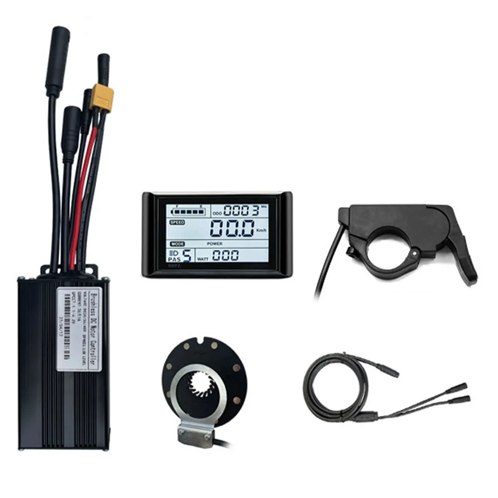 

Perfect Conversion Kit for Electric Mountain Bikes Includes 36V48V 26A Sine Wave Controller and SW900 Instrument