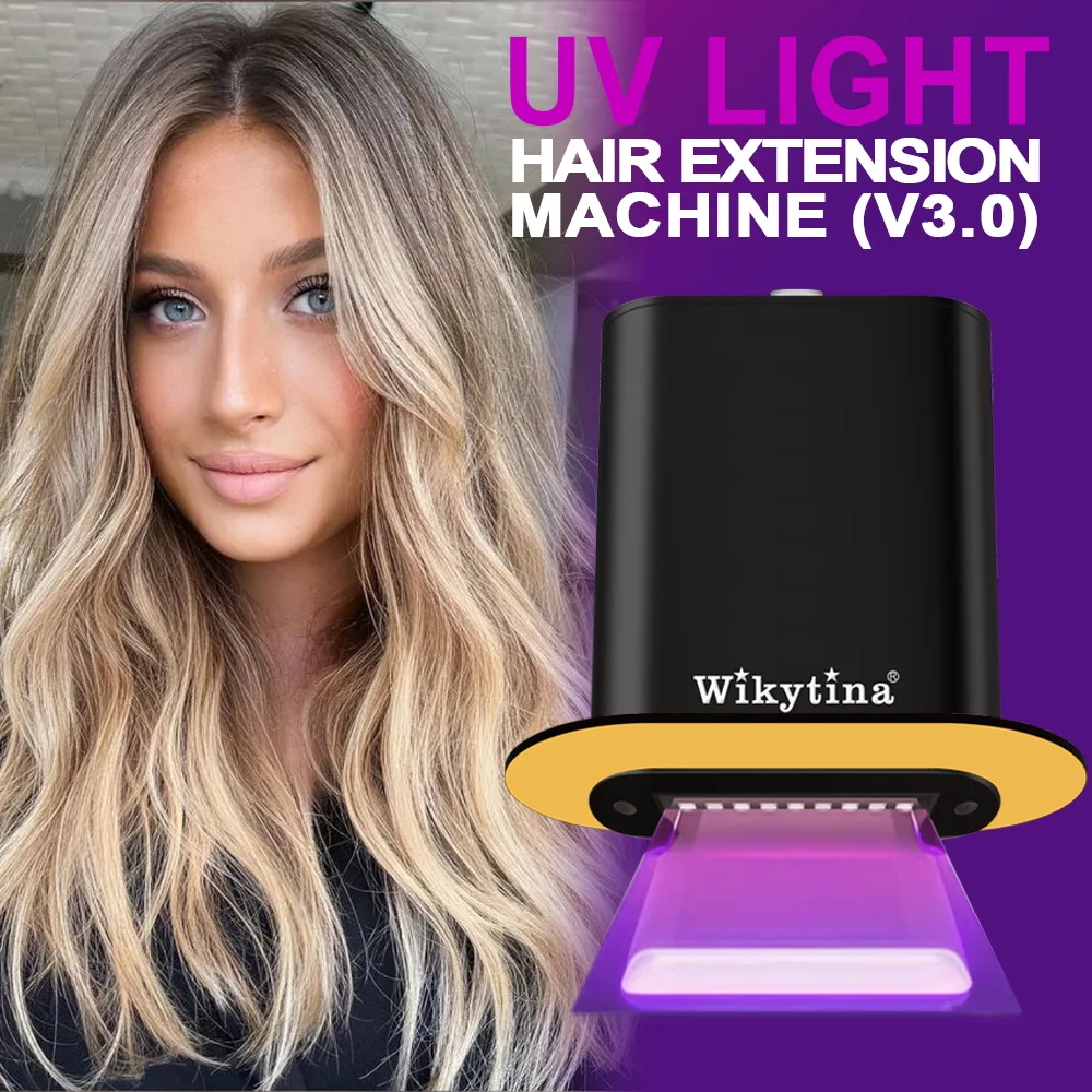 УФ V светильник машина для закрепления волос Обрезной ленточный удлинитель с