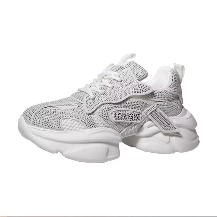 Женские Дизайнерские кроссовки белые для тренировок