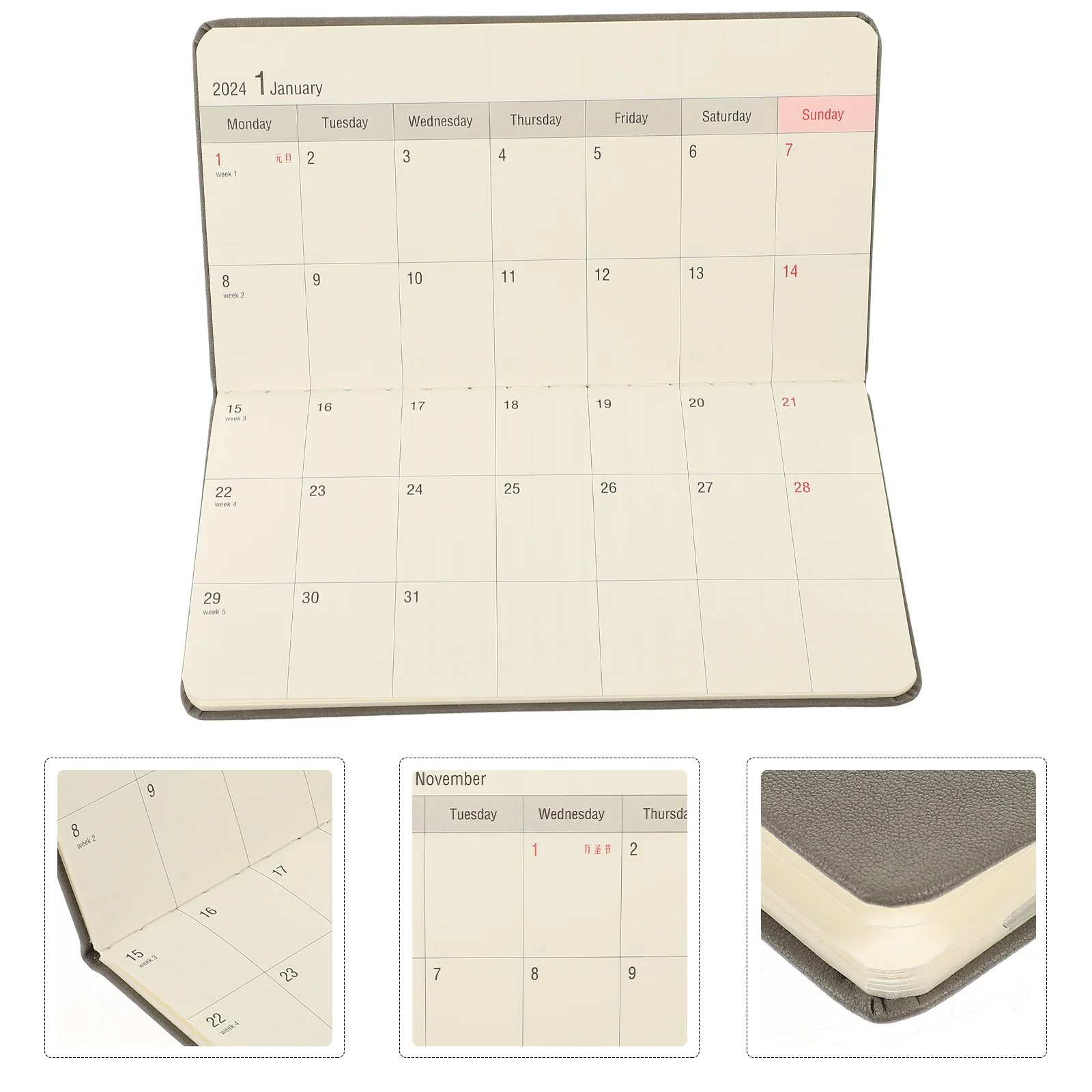 

Notebook Notepads Work Work Schedule Daily Planner Efficient Notepad Calendar Paper Journal Dating