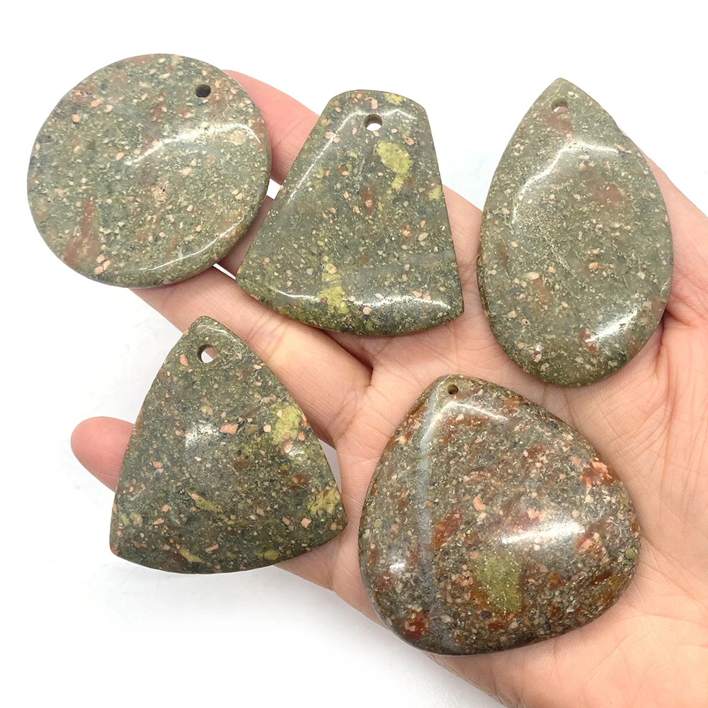 

5 шт. натуральный камень, зернистая подвеска, лечебный камень, сделай сам, изготовление ожерелья, подвески, очаровательное изготовление