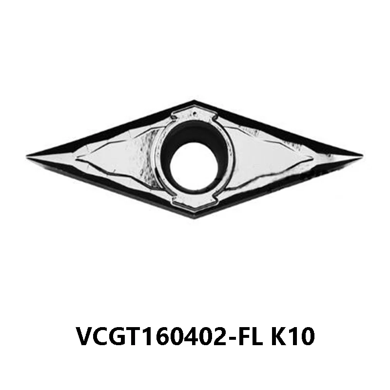 Токарный станок VCGT VCGT1103 VCGT1604 VCGT2205 1604 FL K10 Вставки резца карбида Cnc машины режущего