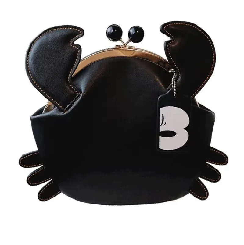 

Cute Crab Bag Women's New Single Shoulder Messenger Trend Mini Chain Clip Small Bag