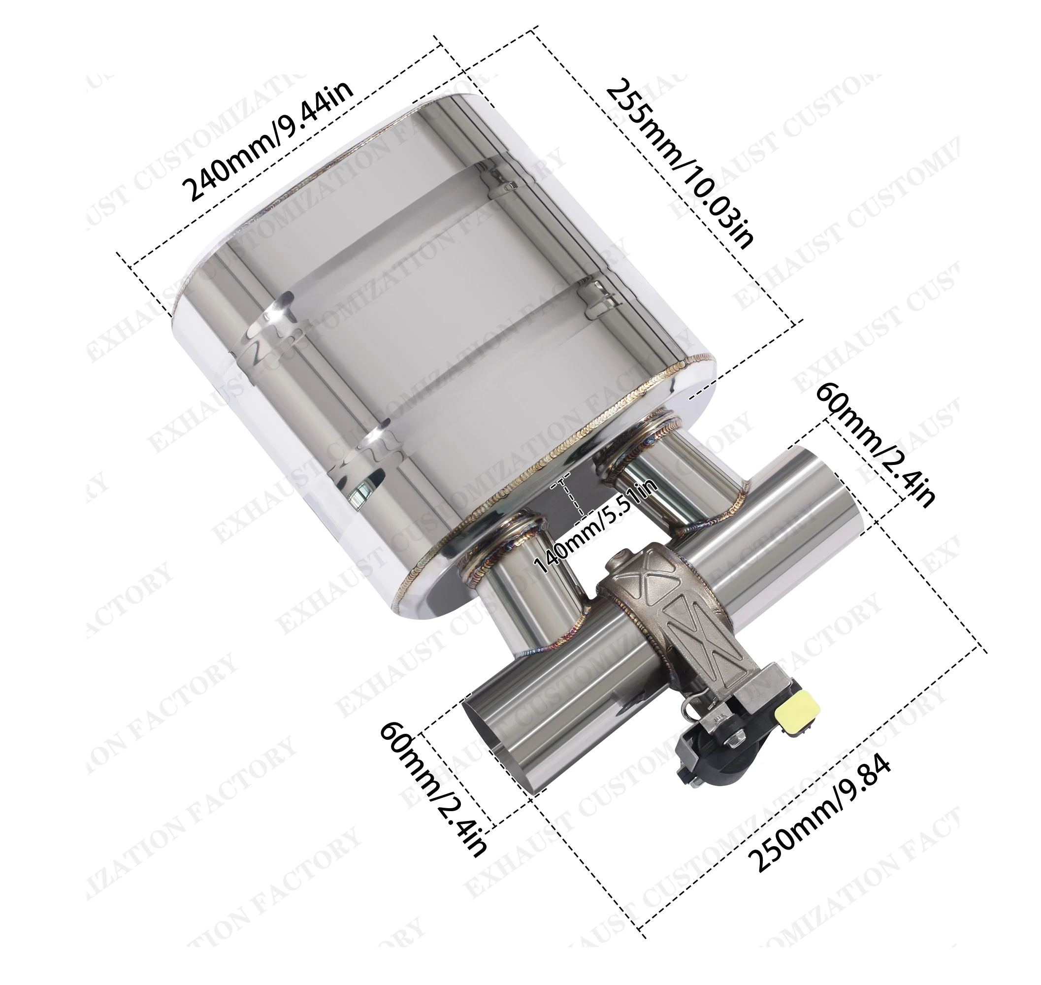 

Комплект глушителя Valvetronic, производительность, выпускной клапан управления, автозапчасти послепродажного обслуживания
