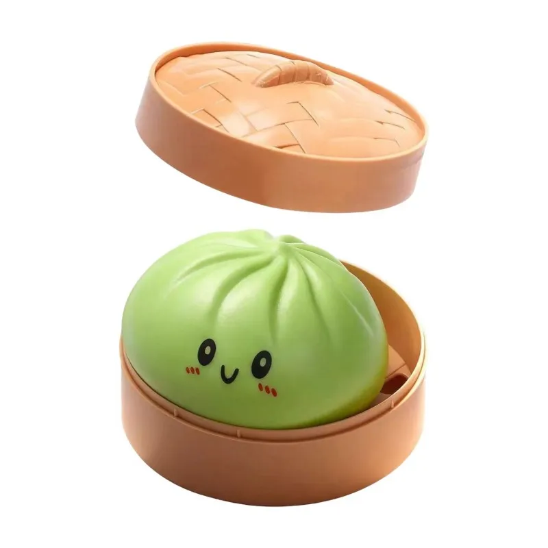 Фото WOWFU-Dumpling Squishy: Загадочные сквиши-пельмени для взрослых, призы для класса, сувениры для вечеринок, сквиши-антистресс, мячики для снятия стресса №4
