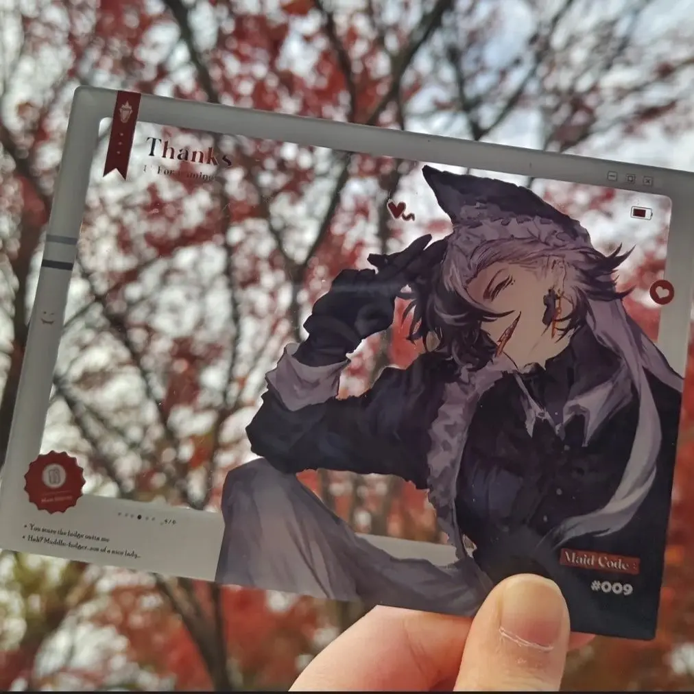 

Boothill Acrylic Card Honkai Star Rail Transparent Cards Group Photo Card Collection Shooting Prop Desktop Display Accessories