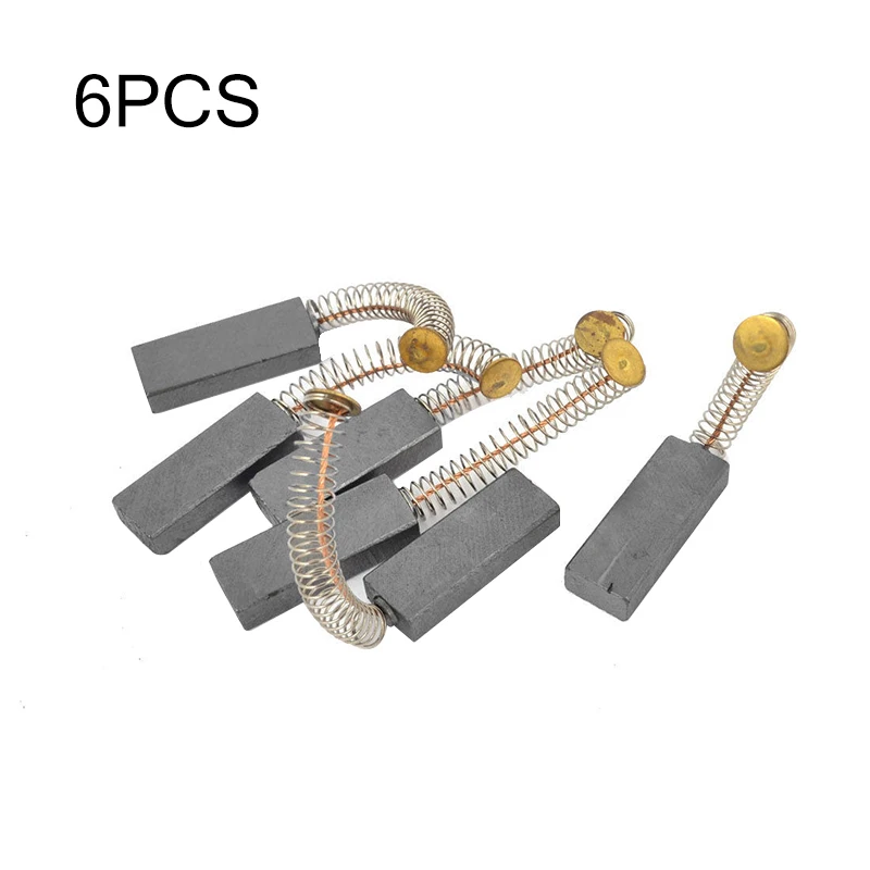 

6Pcs 32x11x 6mm Carbon Brushes Electric Motor Graphite Brush Electric Hammer Drill Grinder Replacement Repairing Spare Part