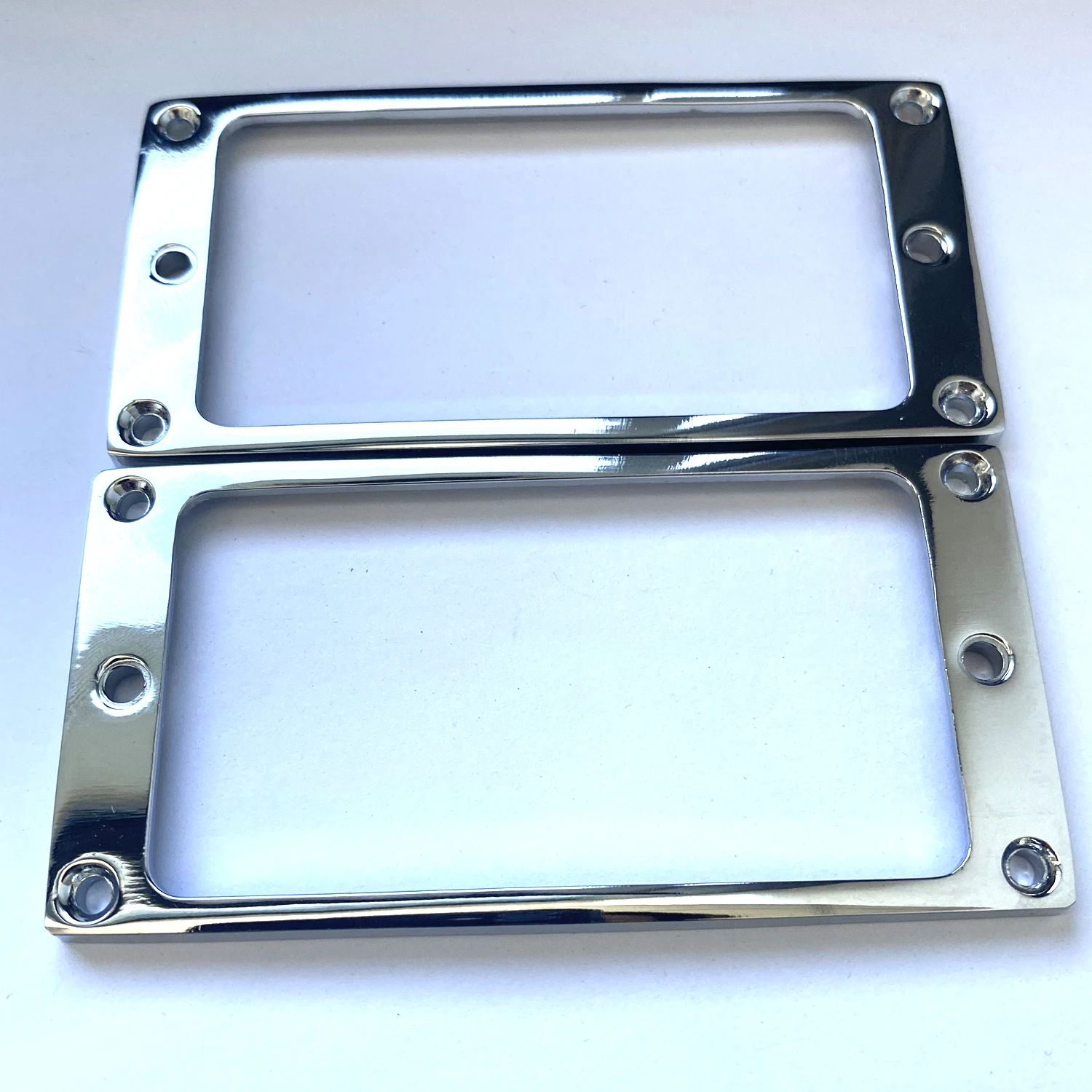 

1 Pair Curved Humbucker Pickup Frame Mounting Rings For Electric Guitar