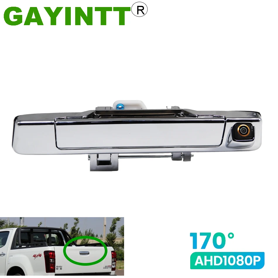 GAYINTT HD1080P 170-градусная камера заднего вида рыбий глаз для Lsuzu Chevrolet d Max HD задняя
