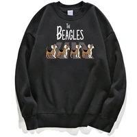 the beagles dog funny dogs hoodie sweatshirts men sweatshirt jumper hoody hoodies streetwear winter autumn pullover crewneck