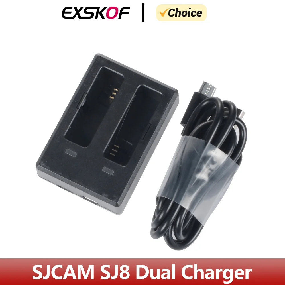 SJCAM SJ8 PRO двойное зарядное устройство для Pro Plus Air двойной экран аксессуары