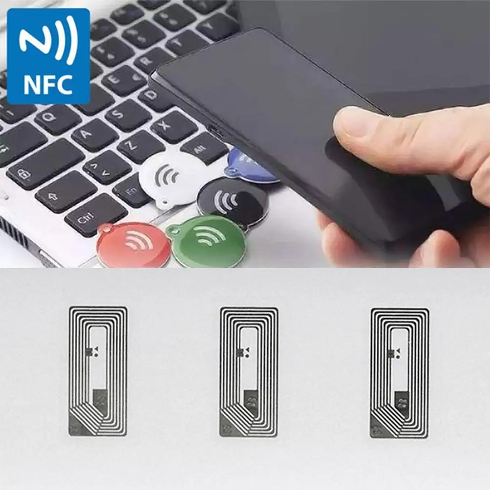 Наклейка Ntag213 с Nfc-чипом влажная инкрустация 2*1 см антенна 13 56 МГц 213 Nfc s-этикетка Nfs