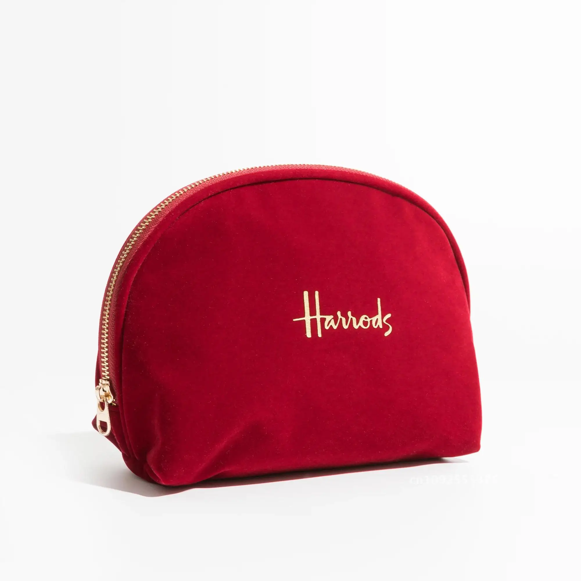 Маленькая однотонная бархатная косметичка для девочек мини-косметичка