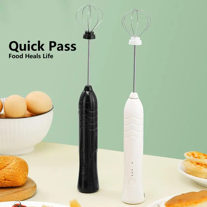 

Electrical Milk Frother Milk Stirrer Handheld Egg Foamer Whisk With 3 Modes Portable Cordless Mixer For Stirring Kitchen Gadgets