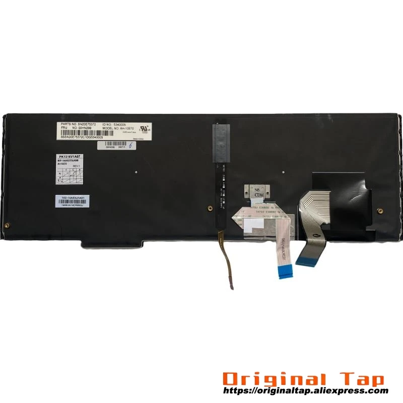 NO Норвежская клавиатура с подсветкой для Lenovo Thinkpad S5 Yoga 15 00HN285 00HW670