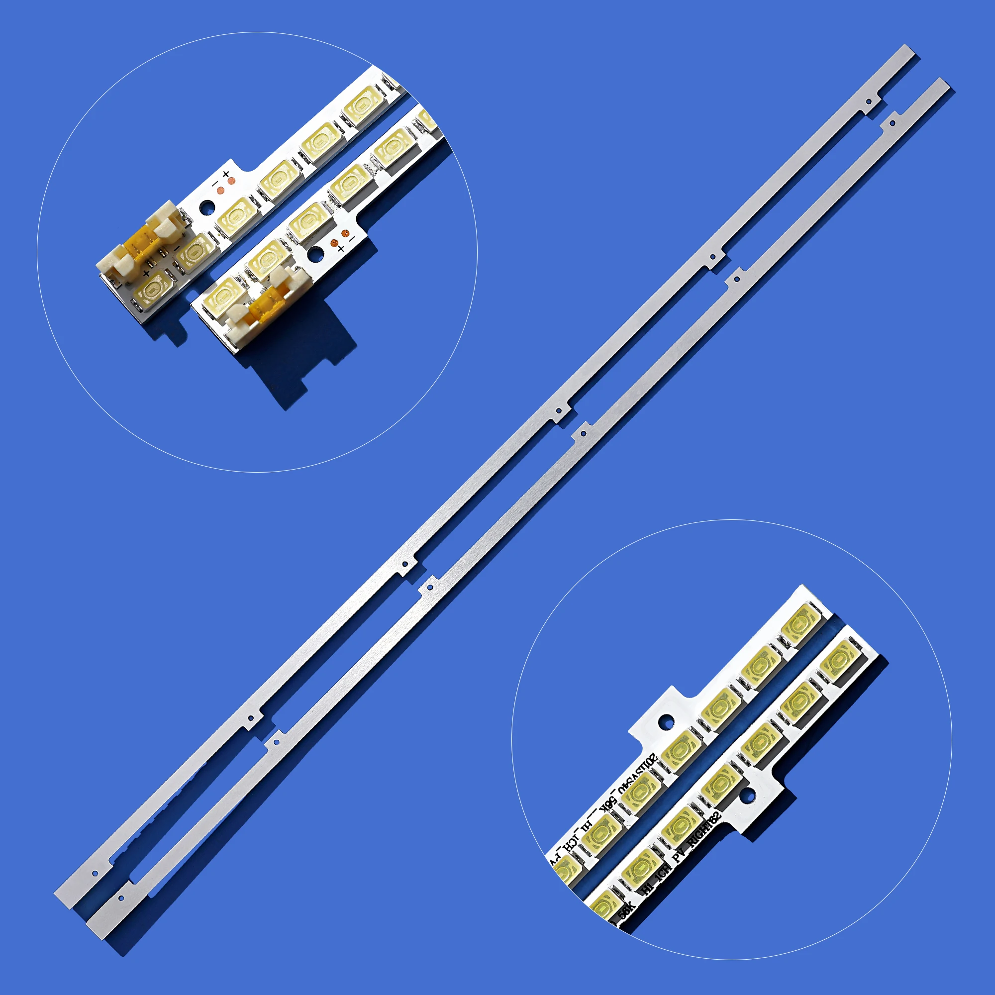 Новый комплект из 2 светодиодных лент 440 мм 62 для UA40D5000PR LTJ400HM03 BN64-01639A 2011SVS40-FHD-5K6K-Right