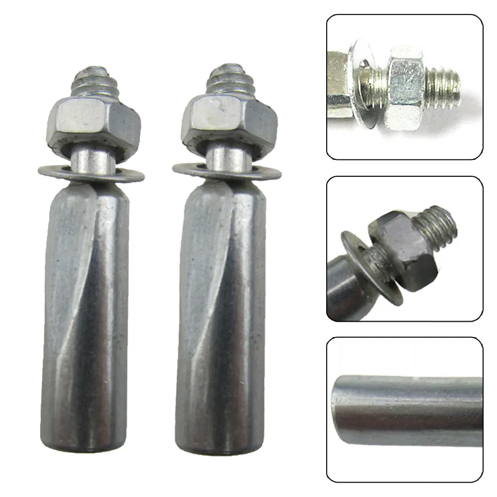 

2pcs Bicycle Crank Wedges 8.5/9.0mm Bottom Bracket Wedge Short Steel Chain Plate Pins High Quality Replacement Bike Accessories