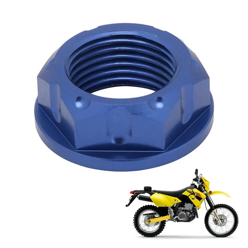 

Motorcycle Front Axle Lock Nut Front Axle Nut For Suzuki DRZ400 2000-2004 DRZ400E 2000-2006 DRZ400S 2000-2019