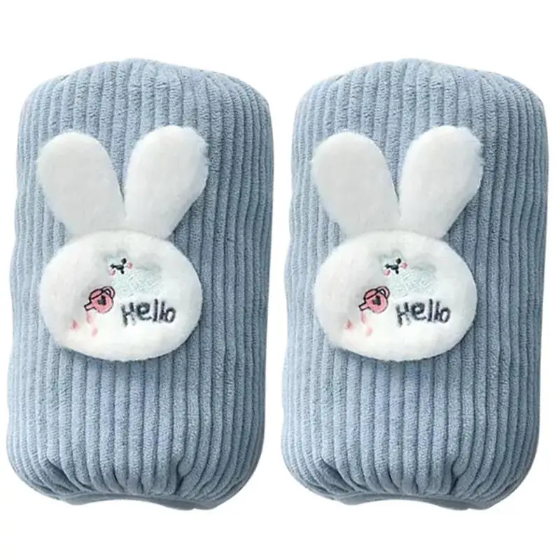 

Маслонепроницаемые милые нарукавники с милым кроликом для офиса дома кухни защита для рук женские нарукавники без рукавов для уборки