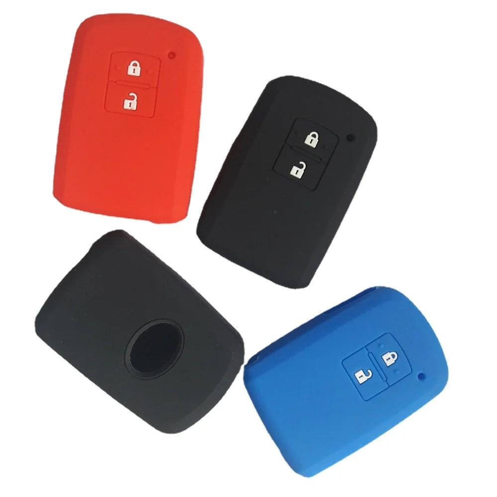 Силиконовый чехол для дистанционного ключа Toyota с 2 кнопками без Avalon RAV4 Camry Runner Crown