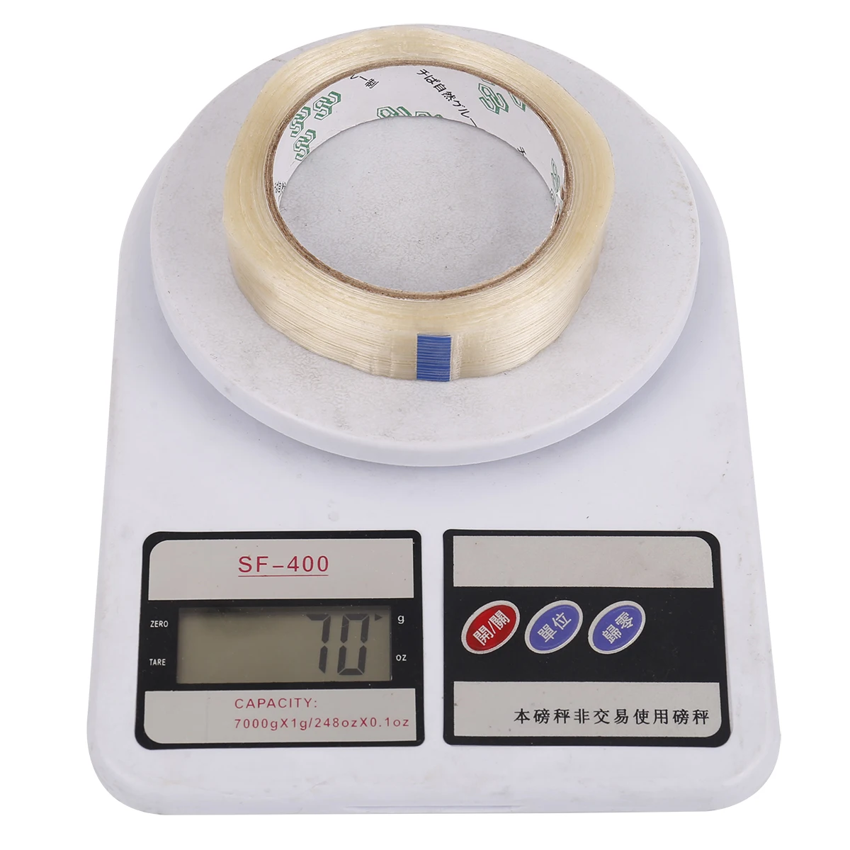 Strength 25m Length Adhesive Fiberglass Tape Strip Fiber Tape for Packing RC Model fixed wing plane 2cm Width 2cm*25m (art.: 3a35819df97) - 3a35819df97