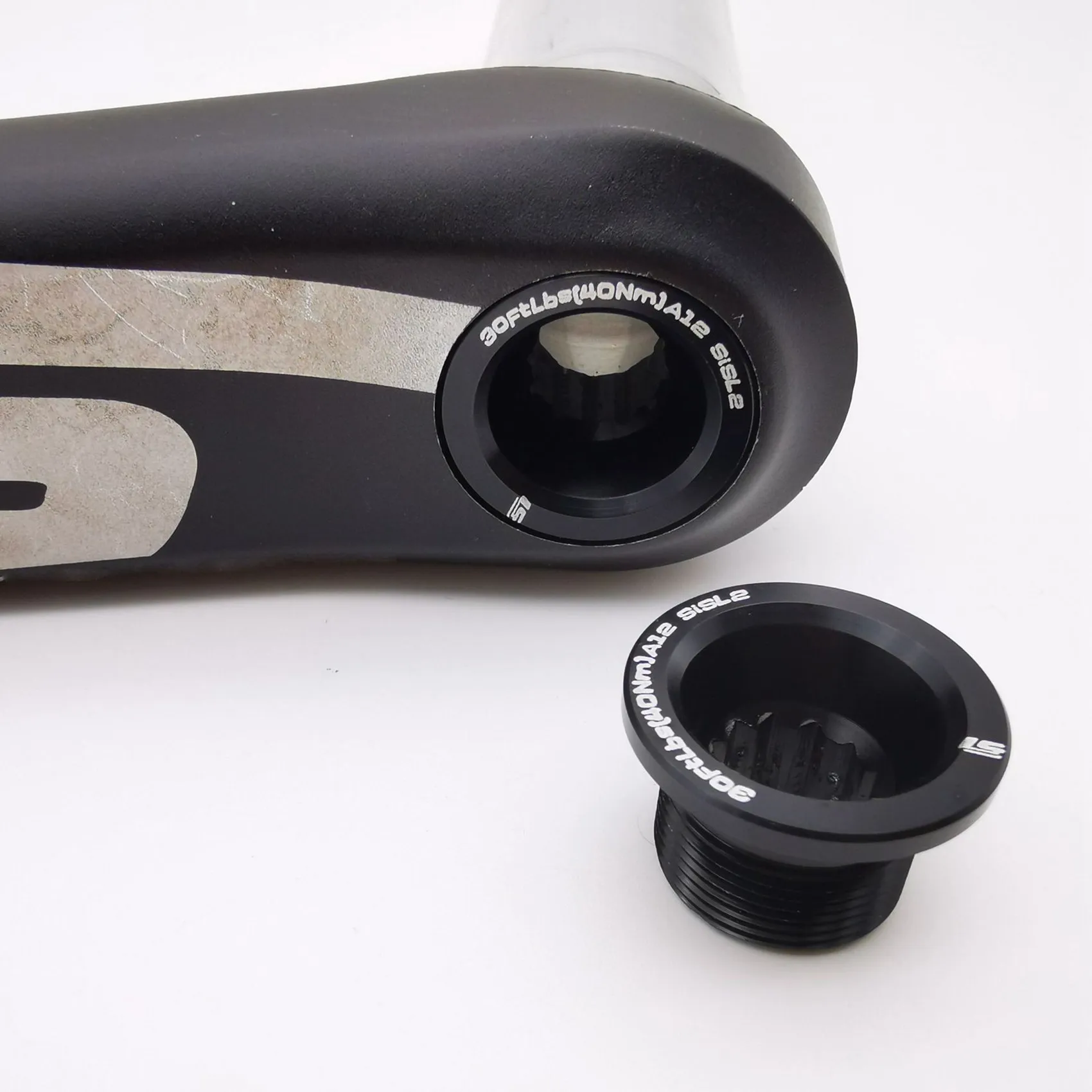 Для Cannondale Hollowgram SiSL2 комплект кривошипных болтов-черный-KP251/BLK