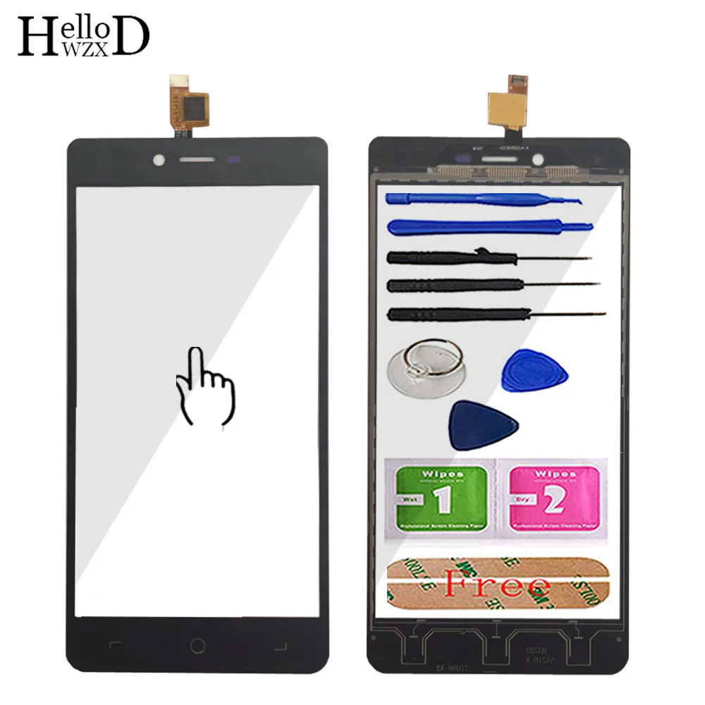 

Стекло сенсорного экрана для Elephone S2 Plus, сенсорный экран, стекло, дигитайзер, панель, датчик объектива 5,5 дюйма, мобильный телефон Tools, на клейк...