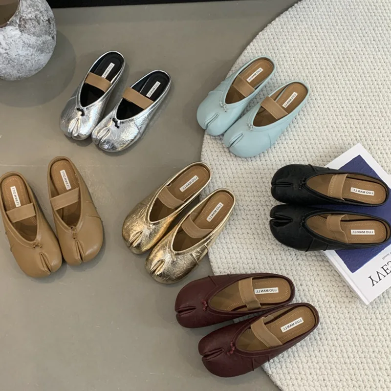 Женские тапочки Ninja брендовые мюли из мягкой микрофибры удобные на плоской