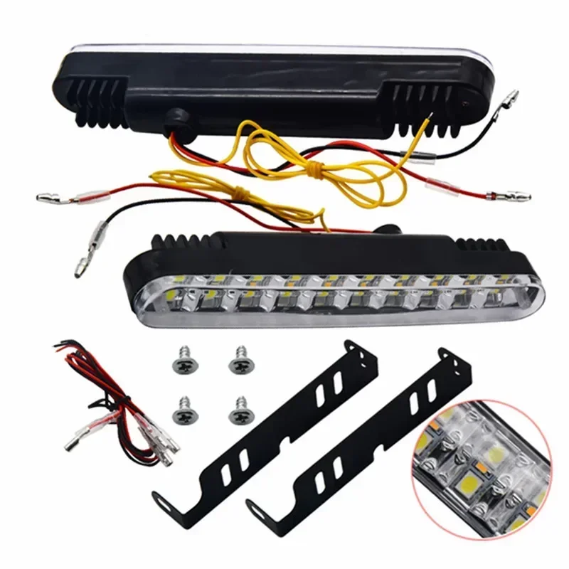 2 шт. Автомобильные дневные ходовые огни дневной свет Стайлинг автомобиля лампа
