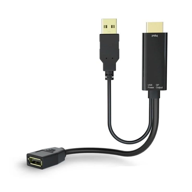Вход HDTV на выходной адаптер DisplayPort со звуковой поддержкой 4K60 ...