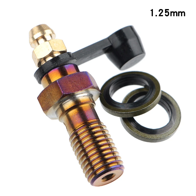 

Motorcycle Brake Bleed Screw Banjo Bolt M10*1.25mm / 1.0mm 304 Stainless Steel Universal