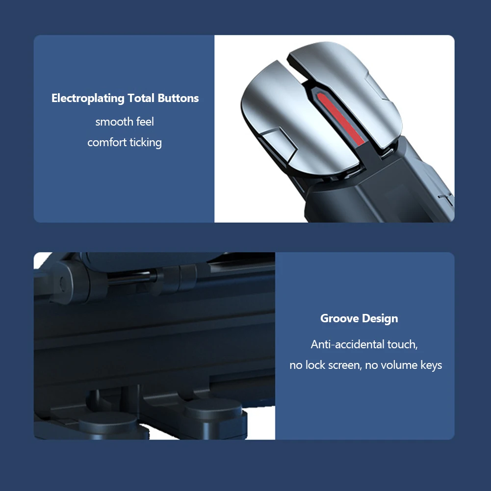 Игровой джойстик на 6 пальцев для игры PUBG 2 шт