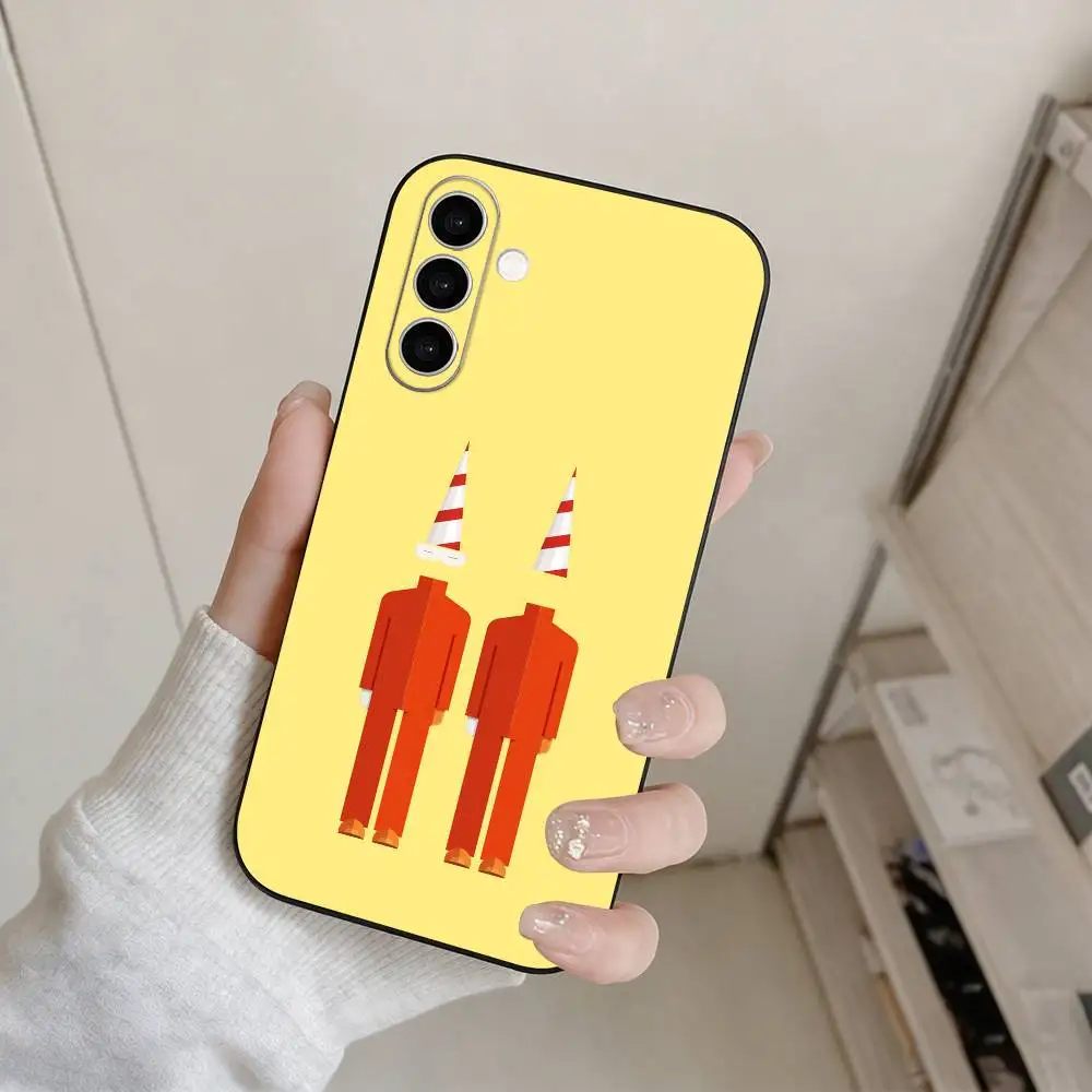 Фото Чехол для телефона Band P-Pet Shop Boys для Samsung Galaxy A73, A72, A71, A70, A53, A52, A51 и других моделей, мягкий черный чехол. №4
