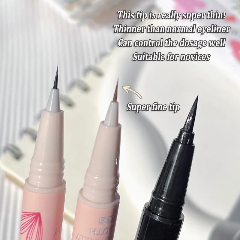 Cute Liquid Eyeliner Sleeper Pencil Customizable Women's Eye Makeup Korean Cosmetics Vegetarian Cosmetics De04