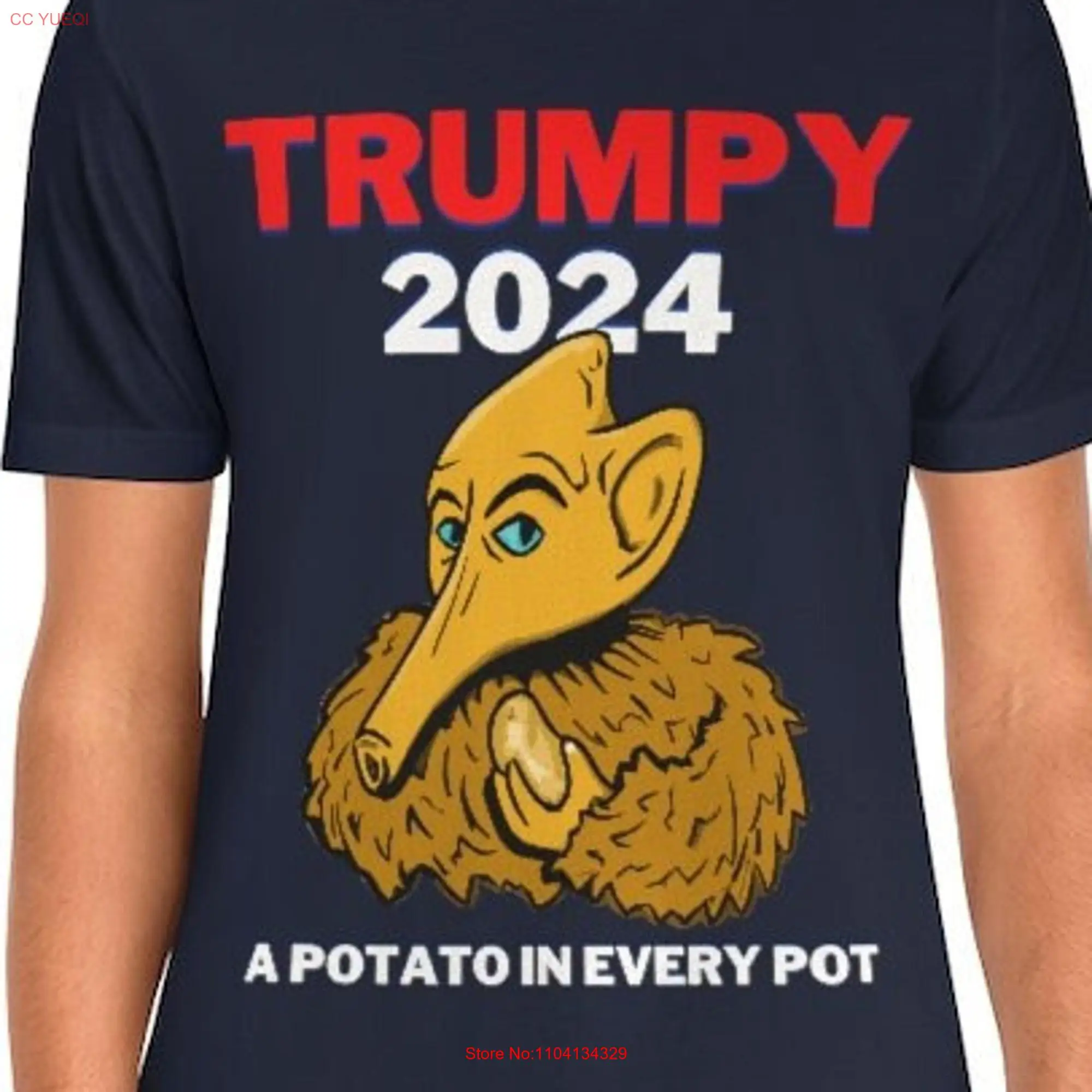 TRUMPY 2024 A картофель в каждом горшке футболка вдохновленная mst3 k's Riffing капсулы