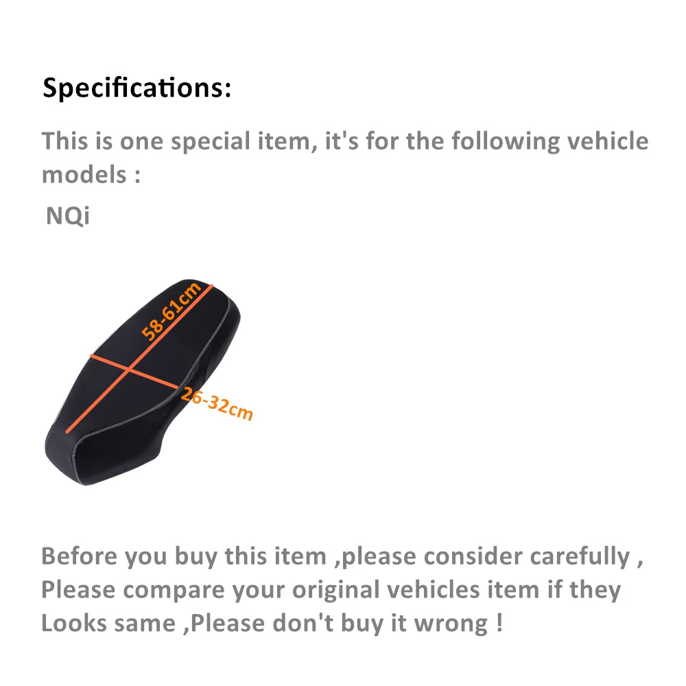 ALWAYSME чехол для сиденья скутеров самоката Niu eMoped N1S/NQi