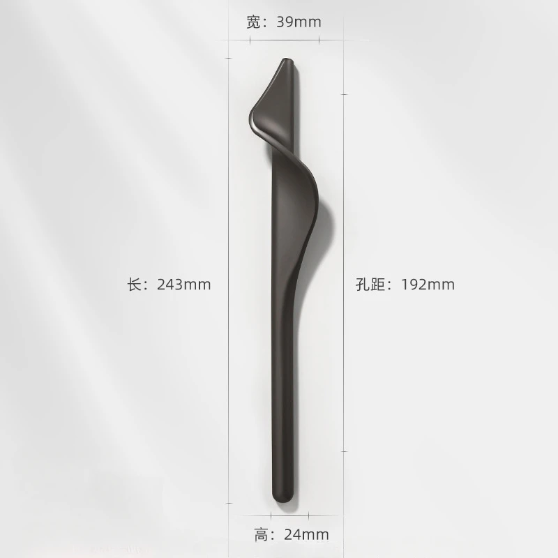 

Ручки для шкафов S-образные цинковые