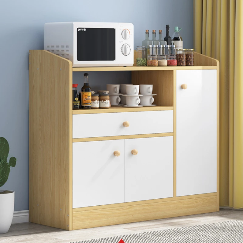 Шкаф для хранения кухонных шкафов консоль белый скандинавский дизайн шкафа с