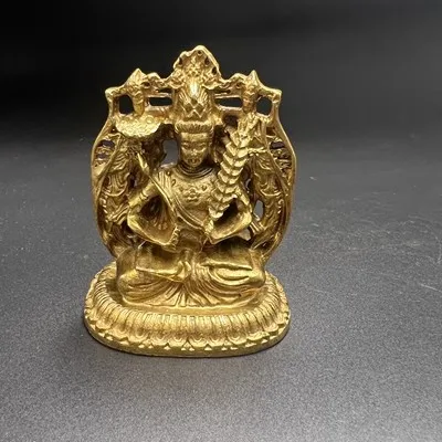 

Boutique imitation brass coated Manjusri ornaments