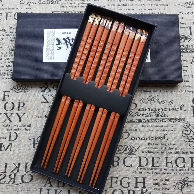 

5 пар/партия, деревянные палочки для еды