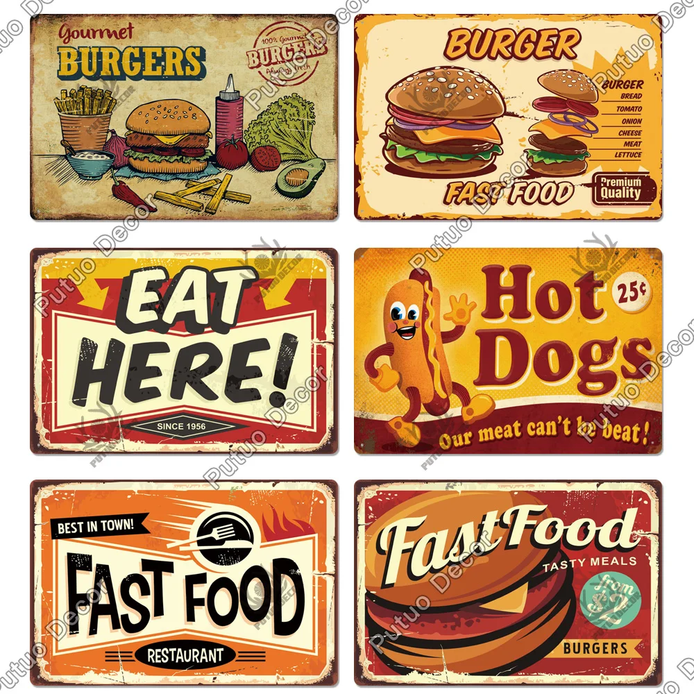 american style diner food clipart