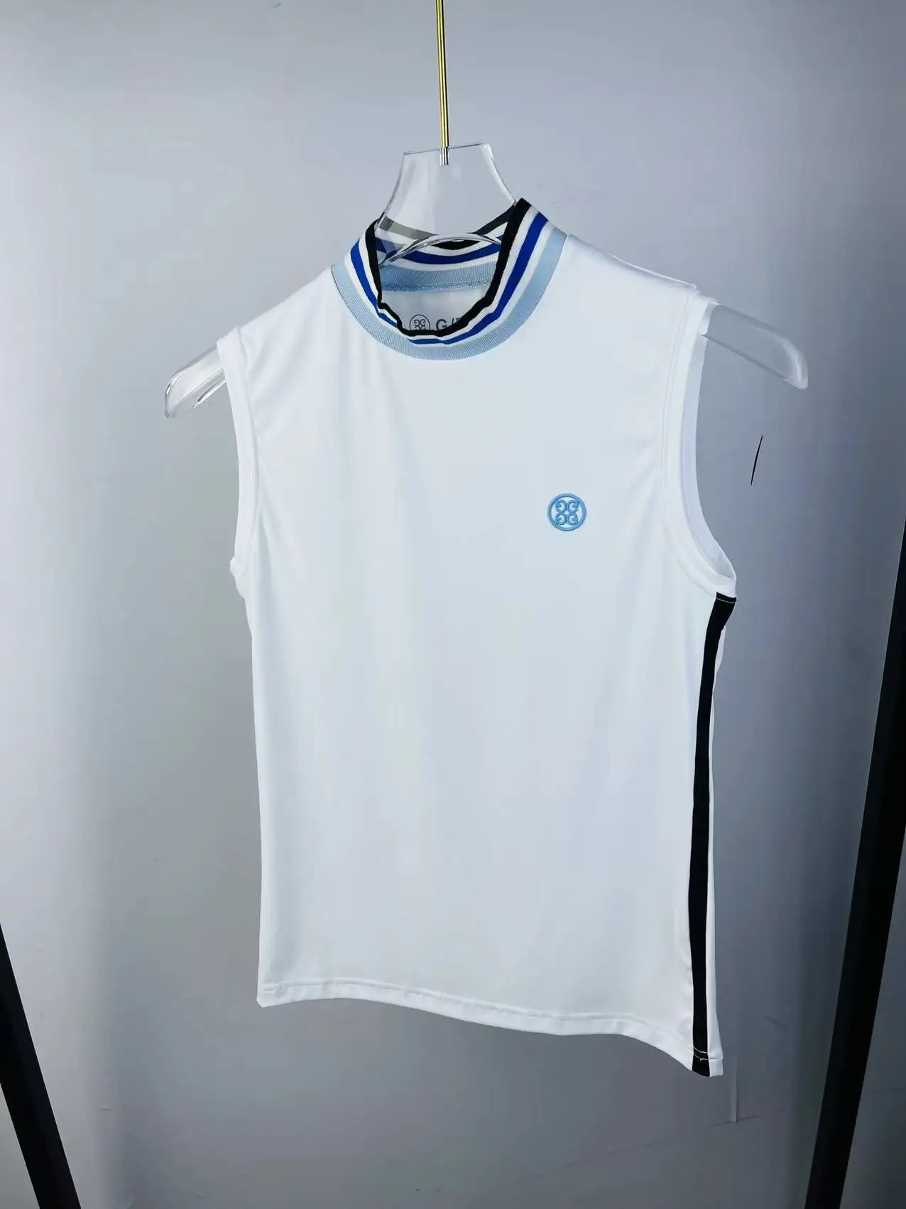 2022 new summer golf clothing Women's short sleeve T-shirt golf women's slim sleeveless vest outdoor sports leisure slim